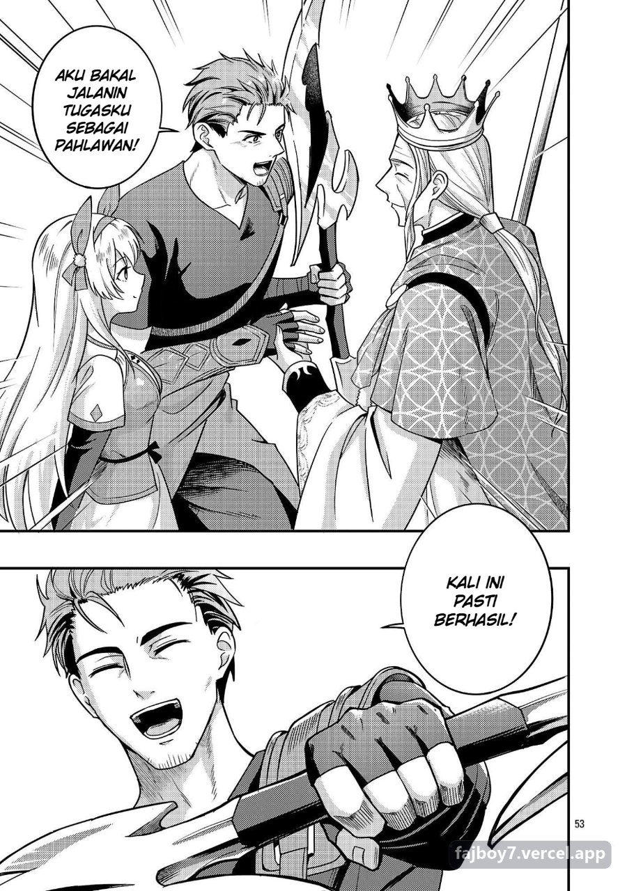 Baca Yuusha ni Narenakatta Ossan Kyuuhei, Jinrui no Shugosha to Naru Chapter 1.3 Bahasa Indonesia page 40