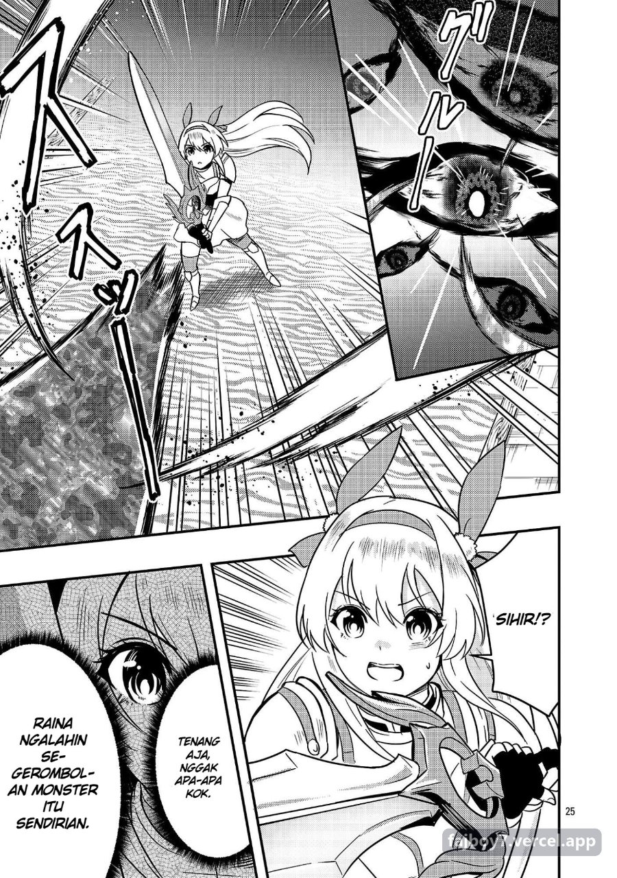 Baca Yuusha ni Narenakatta Ossan Kyuuhei, Jinrui no Shugosha to Naru Chapter 2.2 Bahasa Indonesia page 32