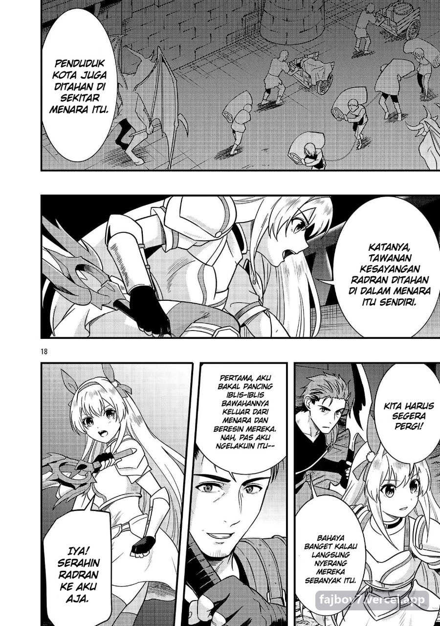 Baca Yuusha ni Narenakatta Ossan Kyuuhei, Jinrui no Shugosha to Naru Chapter 2.2 Bahasa Indonesia page 18