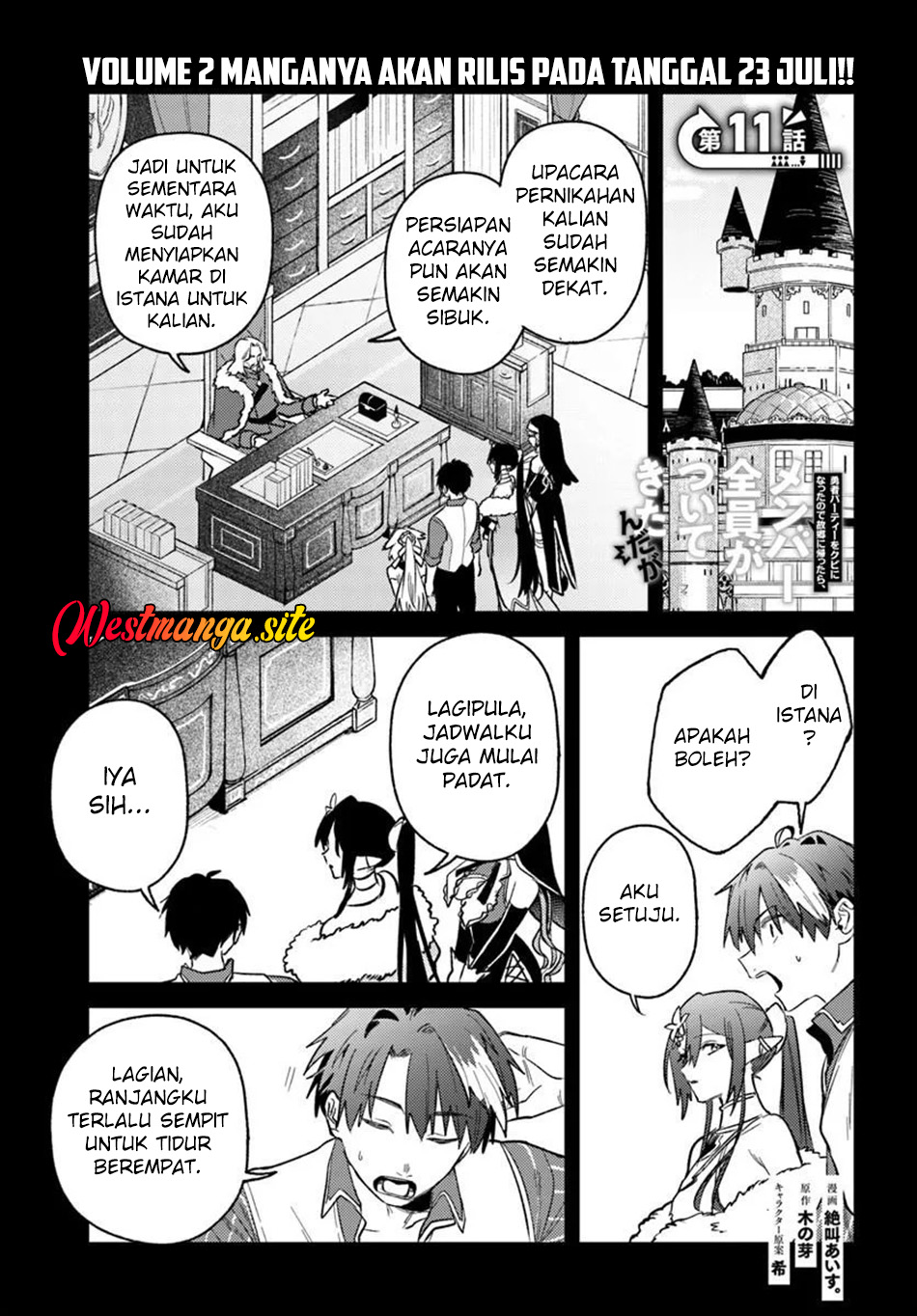 Baca Yuusha Party wo Kubi ni Natta node Kokyou ni Kaettara, Member Zenin ga Tsuitekitandaga - Chapter 11.1 halaman 2