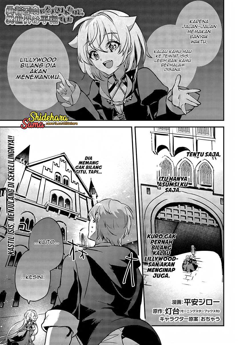 Baca Yuusha Shoukan ni Makikomareta kedo, Isekai wa Heiwa deshita - Chapter 45 halaman 2