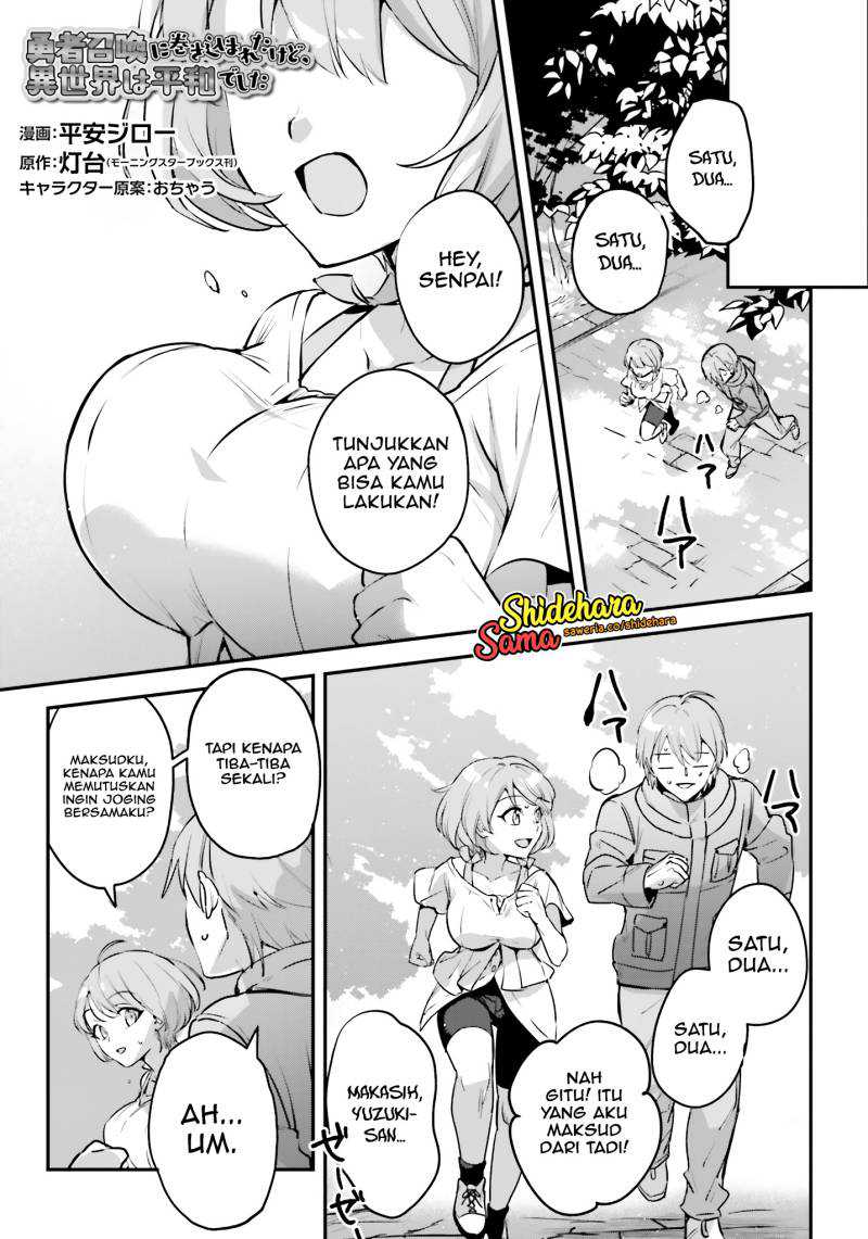 Baca Yuusha Shoukan ni Makikomareta kedo, Isekai wa Heiwa deshita - Chapter 48 halaman 2