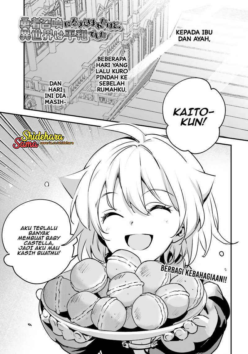Baca Yuusha Shoukan ni Makikomareta kedo, Isekai wa Heiwa deshita - Chapter 50 halaman 2