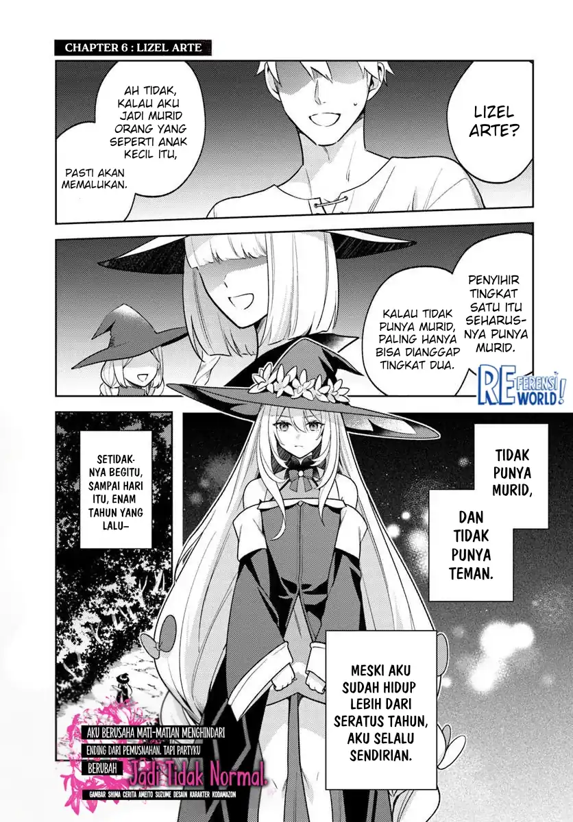 Baca Zenmetsu End o Shi ni Monogurui de Kaihi Shita. Party ga Yanda. - Chapter 6.1 halaman 2