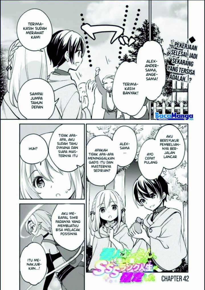 Baca Zennin ossan, umareka wattara SSS ranku jinsei ga kakutei shita - Chapter 42 halaman 2