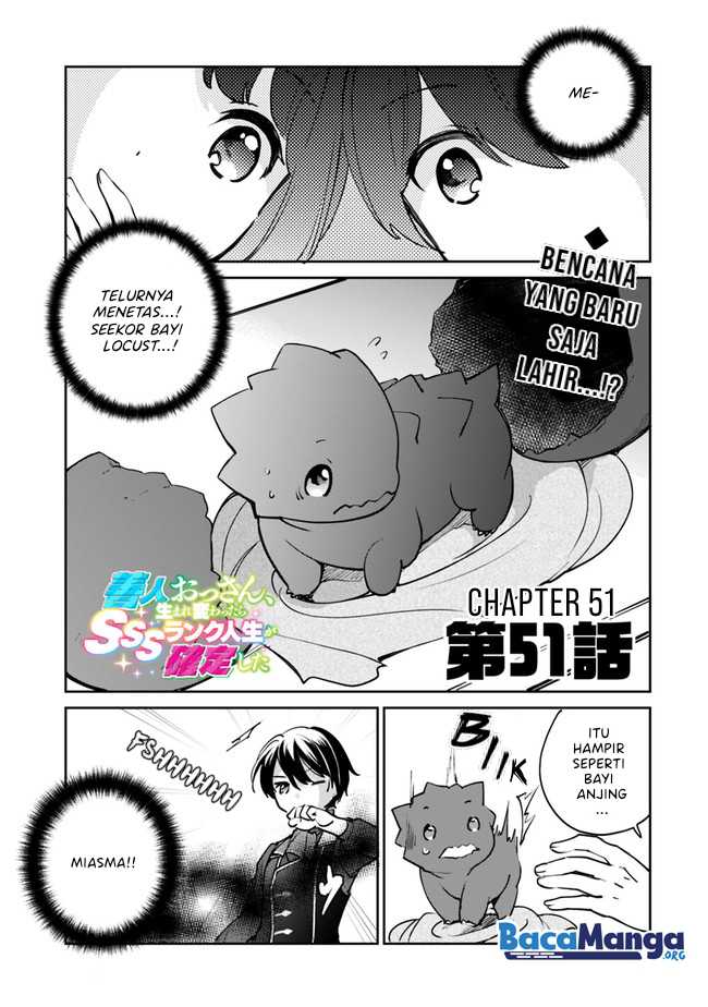 Baca Zennin ossan, umareka wattara SSS ranku jinsei ga kakutei shita - Chapter 51 halaman 2