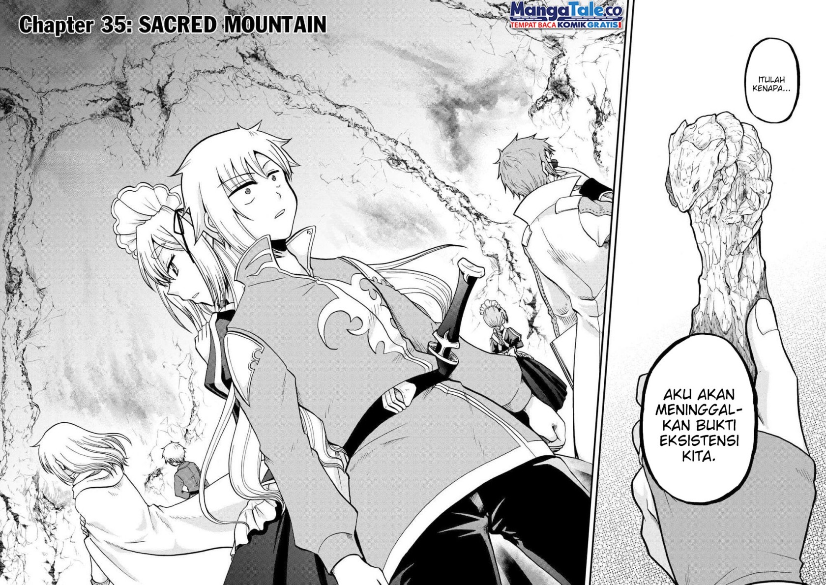 Baca Zense wa Kentei. Konjou Kuzu Ouji - Chapter 35 halaman 3