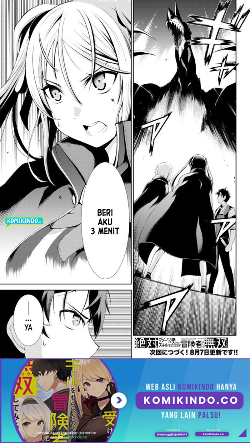 Baca Zettai ni Damage wo Ukenai Skill wo Moratta node, Boukensha to shite Musou shite miru - Chapter 2.1 halaman 20