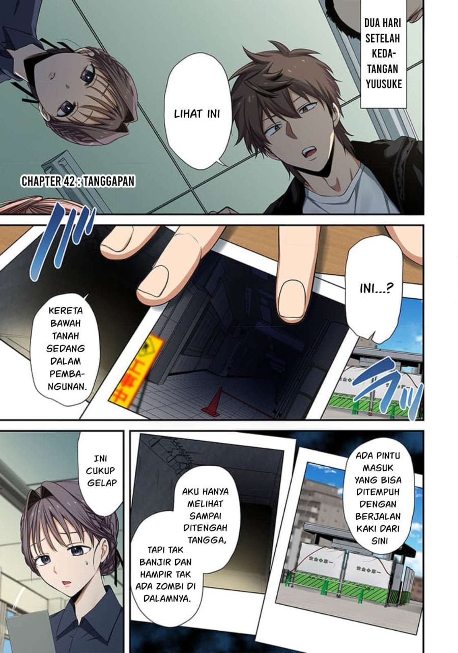 Baca Zombie no Afureta Sekai Ore Dake ga Osowarenai - Chapter 42 halaman 2